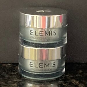 ELEMIS Set of 2 1.6 fl. oz. Pro-Collagen Night Cream/Exp. 2027/NEW/$350 VALUE!!!